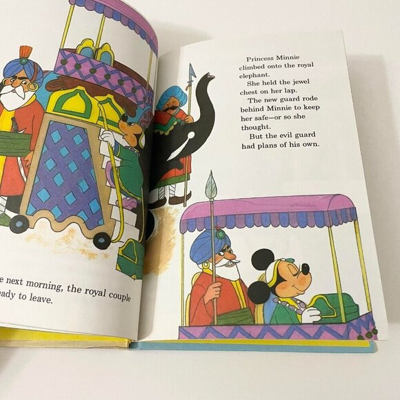 Vintage 1982 Walt Disney Productions Aladdin and the Missing Jewel Chest - Picture 16 of 16